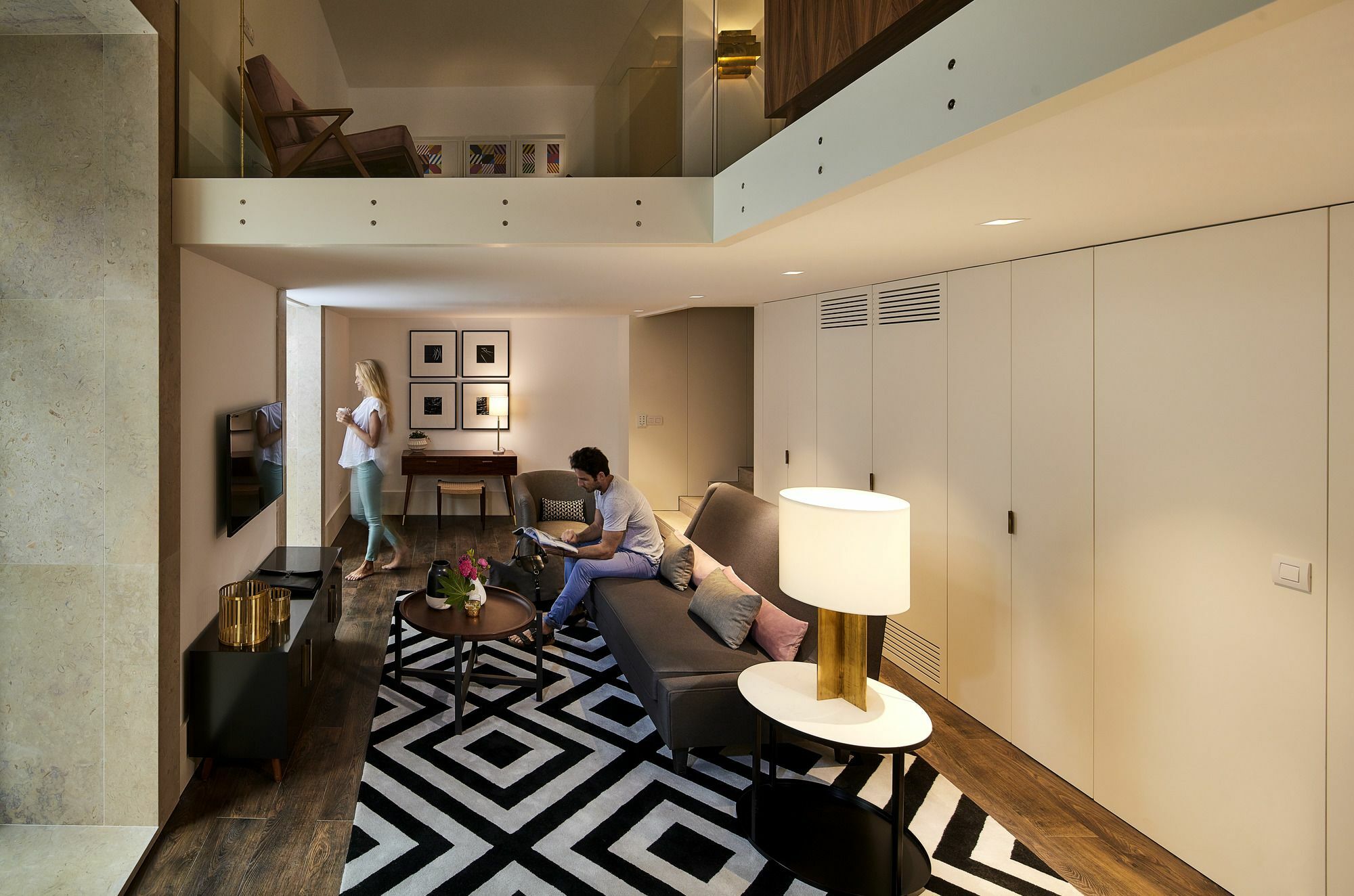 The Lumiares Hotel & Spa - Small Luxury Hotels Of The World Lisboa Exterior foto The living room of a duplex apartment